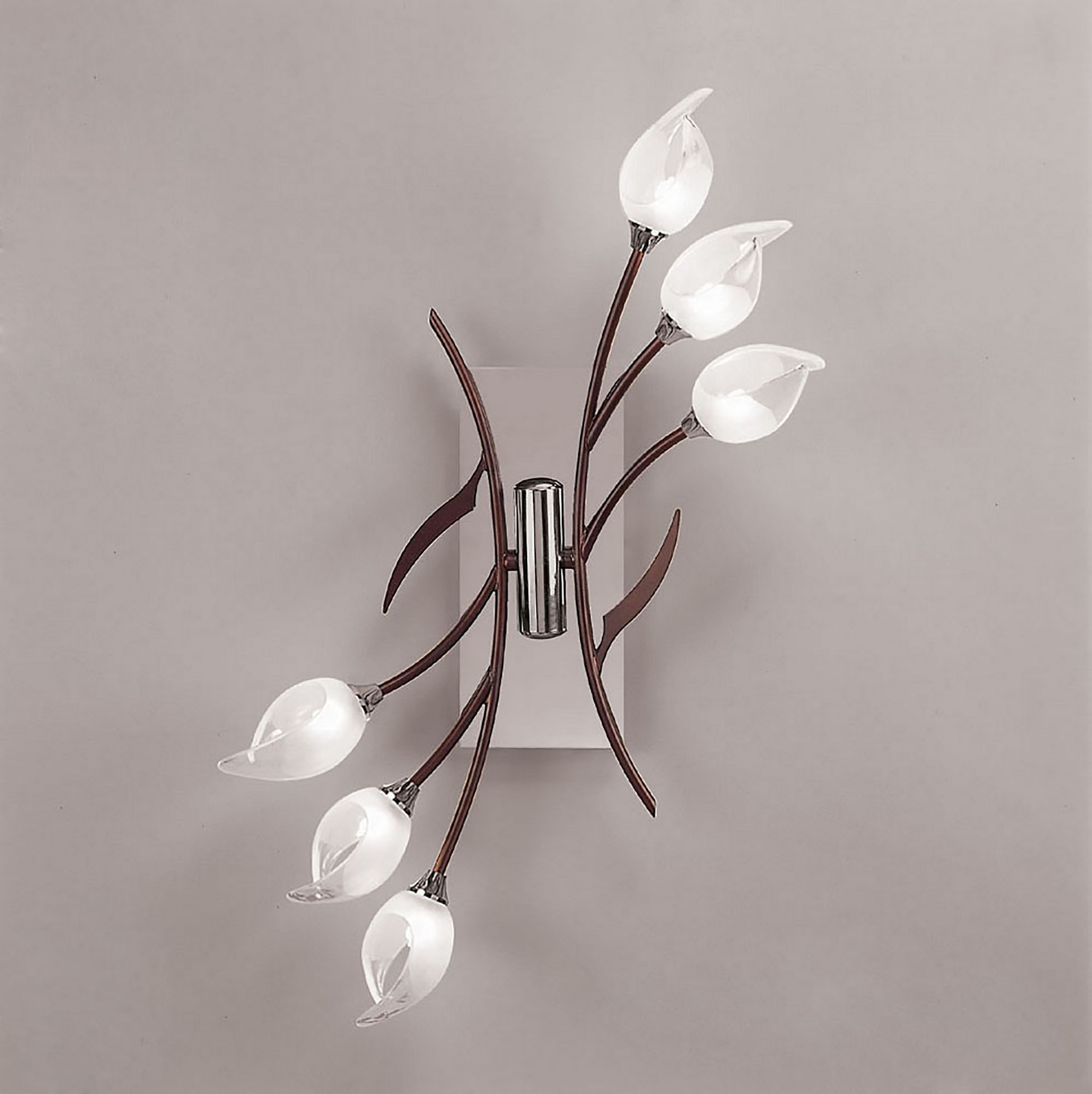 Holland Polished Chrome Wall Lights Mantra Armed Wall Lights